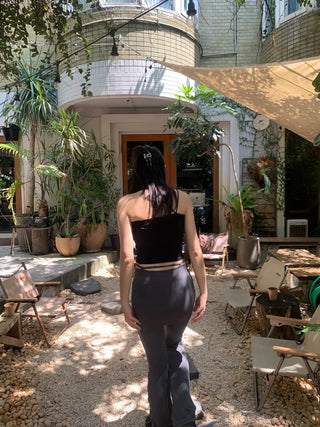 Shirring Skirt Pants Skirt Leggings