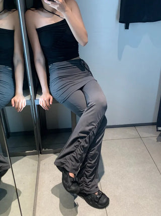 Shirring Skirt Pants Skirt Leggings