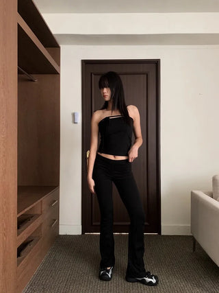 Shirring Skirt Pants Skirt Leggings
