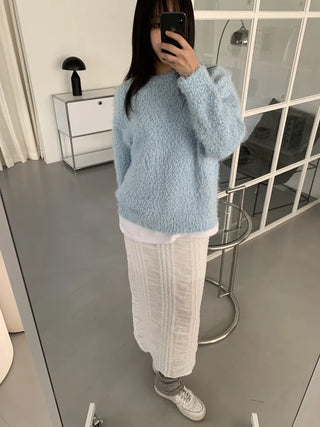 Legacy Round Boucle Loose Knit