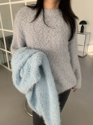 Legacy Round Boucle Loose Knit