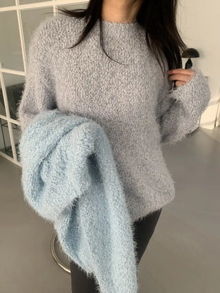 Legacy Round Boucle Loose Knit