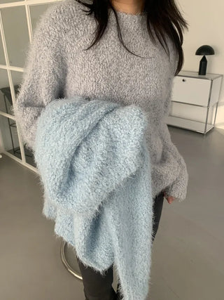 Legacy Round Boucle Loose Knit