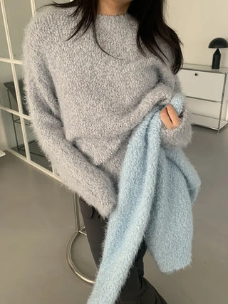 Legacy Round Boucle Loose Knit