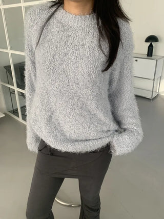 Legacy Round Boucle Loose Knit