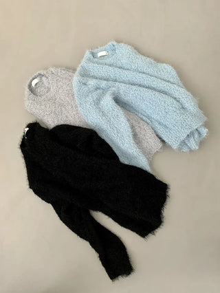 Legacy Round Boucle Loose Knit