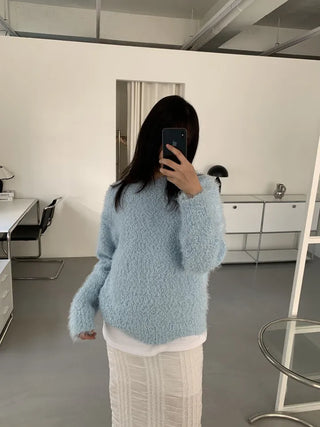 Legacy Round Boucle Loose Knit