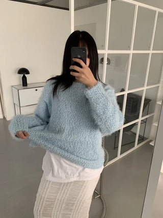 Legacy Round Boucle Loose Knit