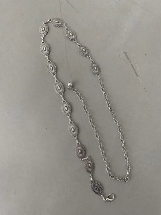 Ethnic Metal Chain Belt