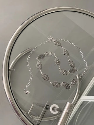 Ethnic Metal Chain Belt