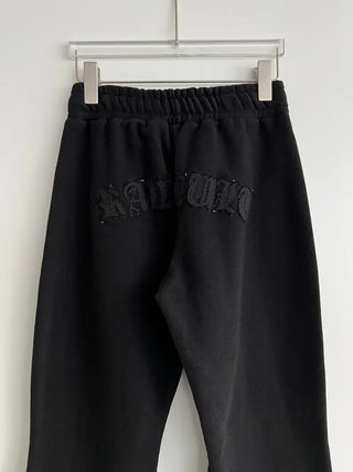 Lettering Low Fleece Training Crop Zip-Up
