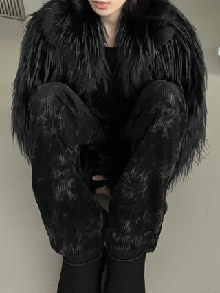 Hairy Mars Short Fur Jacket