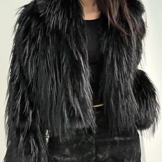 Hairy Mars Short Fur Jacket