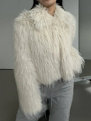 Hairy Mars Short Fur Jacket