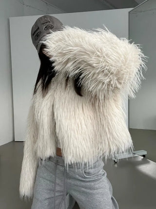 Hairy Mars Short Fur Jacket