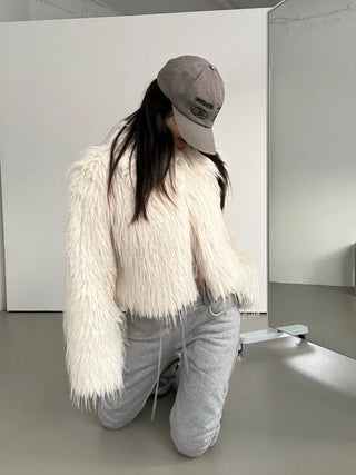Hairy Mars Short Fur Jacket