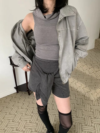 Pigment Washed Cotton Blouson