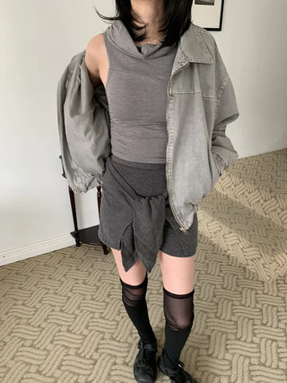 Pigment Washed Cotton Blouson