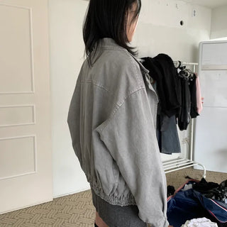 Pigment Washed Cotton Blouson