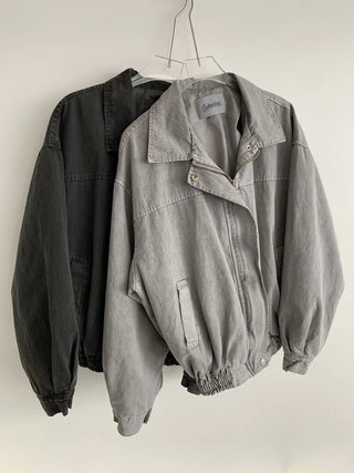 Pigment Washed Cotton Blouson
