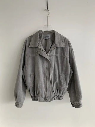Pigment Washed Cotton Blouson