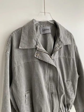 Pigment Washed Cotton Blouson