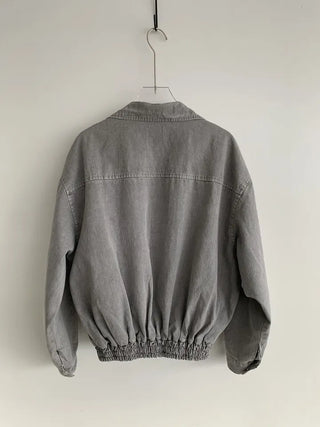 Pigment Washed Cotton Blouson