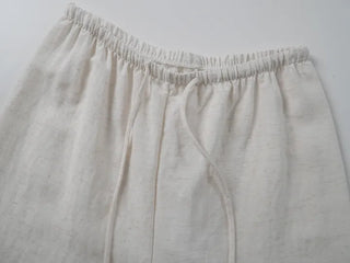 Keru Training Elastic Waist Wide Long Pants