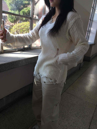 Wide Long Pants with Back Flap Pocket Drawstring