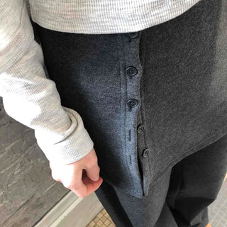 Big Cargo Pocket Volume Elastic Waist Wide Pants