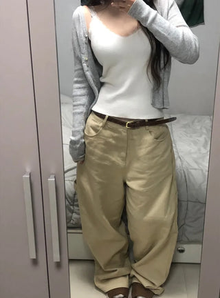 Kari Hip Mood! Carpenter Cotton Pants