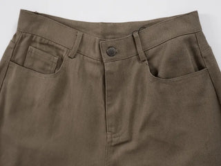 Kari Hip Mood! Carpenter Cotton Pants