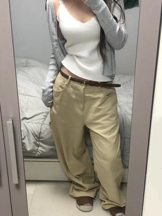 Kari Hip Mood! Carpenter Cotton Pants