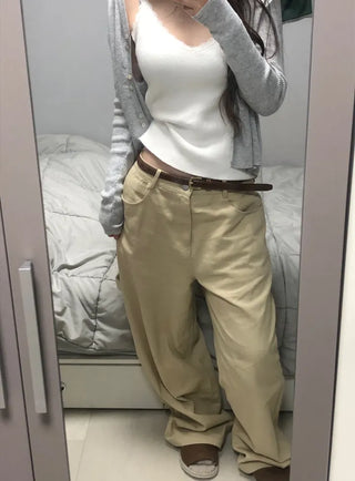 Kari Hip Mood! Carpenter Cotton Pants