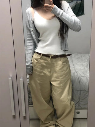 Kari Hip Mood! Carpenter Cotton Pants