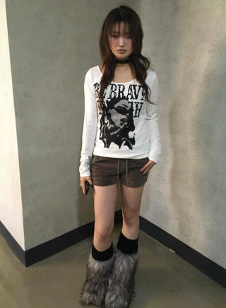 Military Cargo Pocket Drawstring Shorts