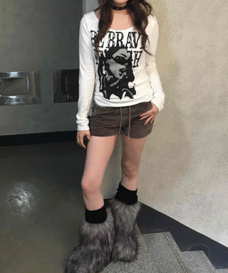 Military Cargo Pocket Drawstring Shorts