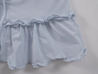 Roca Frill Ribbon Puff Blouse
