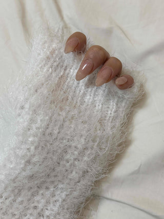 Fluffy Fuzzy V-Neck Crop Cardigan