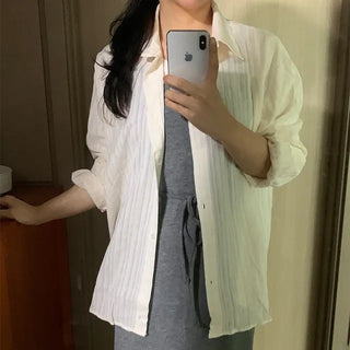 Tomo Loose Fit Long Sleeve Shirt