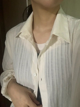 Tomo Loose Fit Long Sleeve Shirt