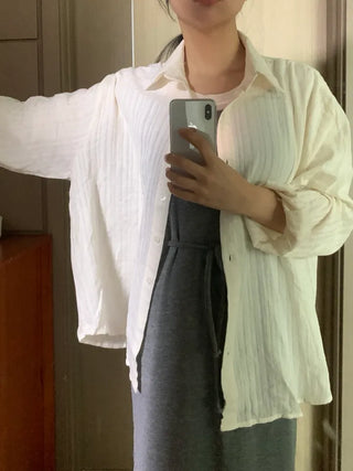 Tomo Loose Fit Long Sleeve Shirt