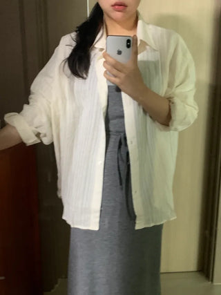 Tomo Loose Fit Long Sleeve Shirt