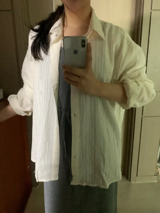 Tomo Loose Fit Long Sleeve Shirt