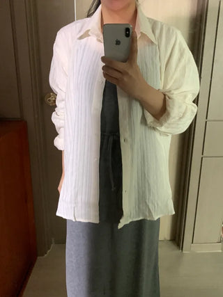 Tomo Loose Fit Long Sleeve Shirt