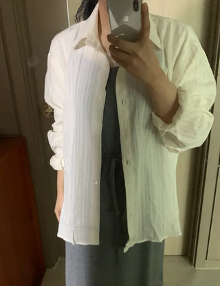 Tomo Loose Fit Long Sleeve Shirt