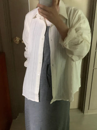 Tomo Loose Fit Long Sleeve Shirt