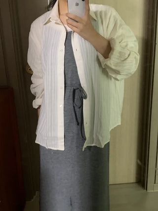 Tomo Loose Fit Long Sleeve Shirt