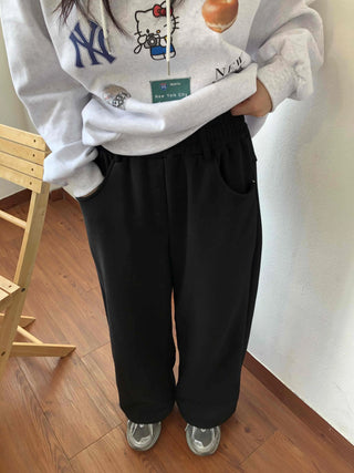 Campus Vintage Straight High-Waisted Slacks