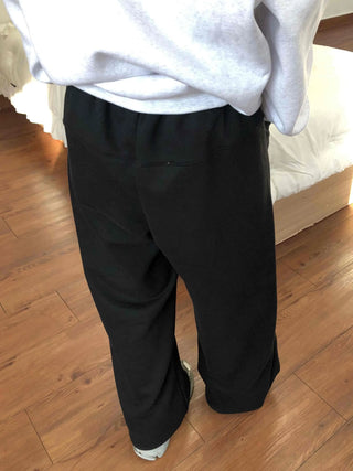 Campus Vintage Straight High-Waisted Slacks